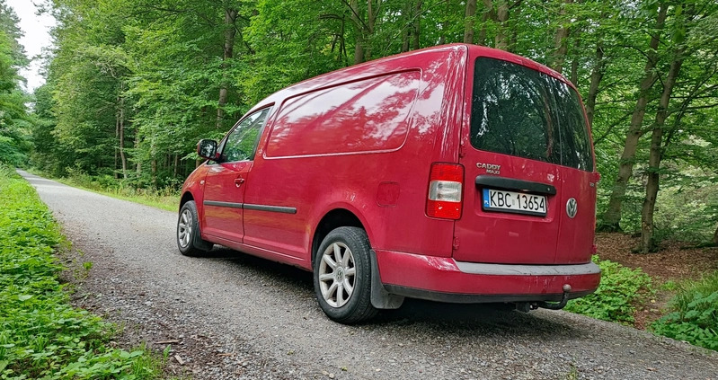 Volkswagen Caddy cena 24000 przebieg: 380402, rok produkcji 2008 z Żabno małe 56